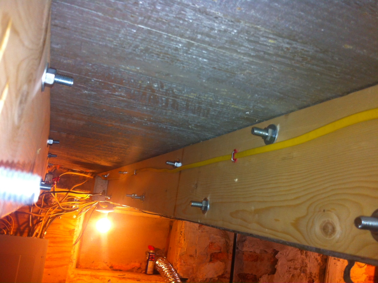 Repaired Joists